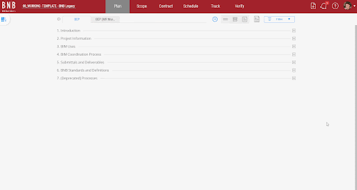 BIM Execution Plan Template at WeWork
